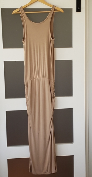 VICTORIA'S SECRET tanktop side ruched maxidress XS - Picture 5 of 12